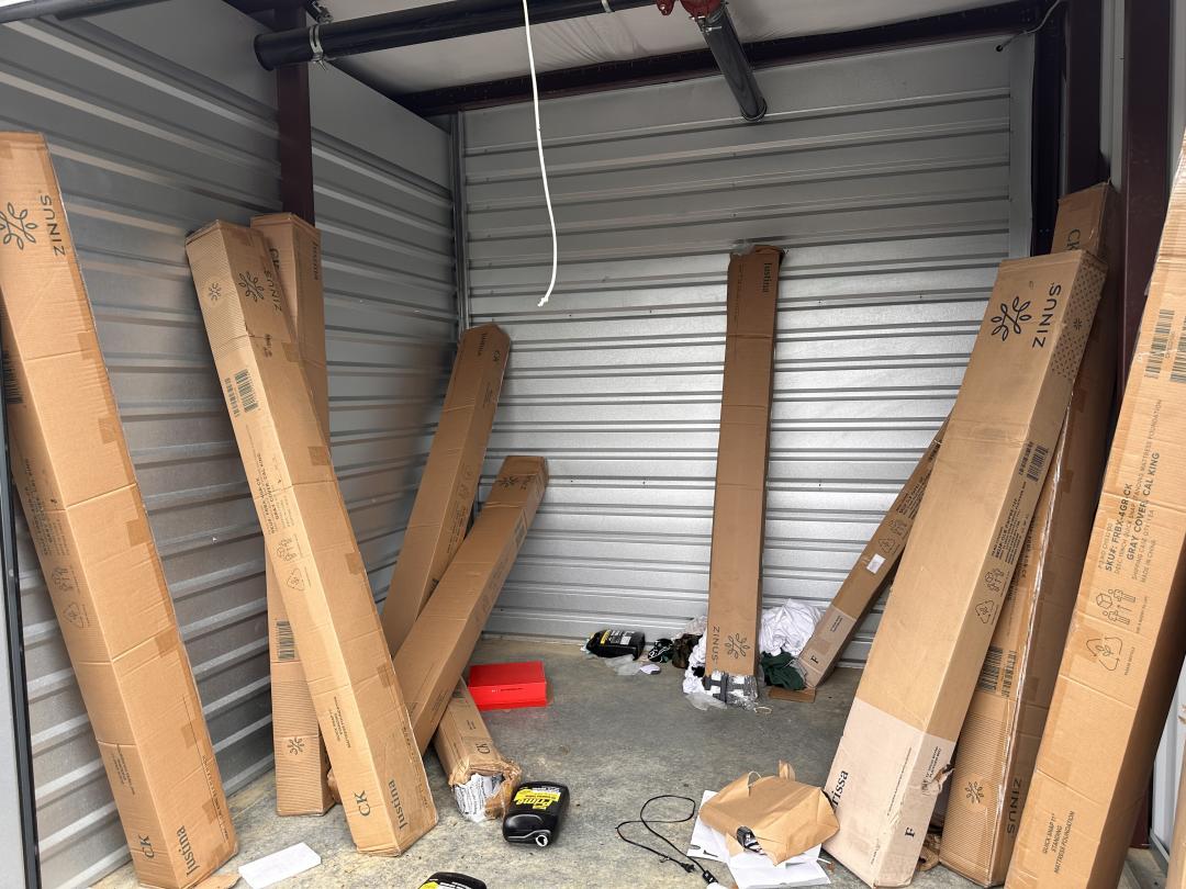 Storage Unit Auction in Orangeburg, SC at Monster Self Storage ends on